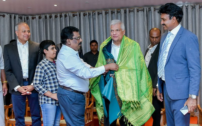 Never run away from challenges, says President Ranil