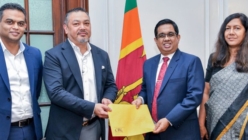 CBL group donates Rs. 100 million to &lsquo;Rebuilding Sri Lanka&rsquo; 