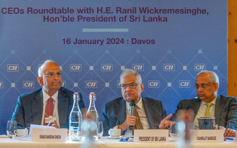 Ranil briefs Indian CEOs on Sri Lanka&rsquo;s Economic Outlook