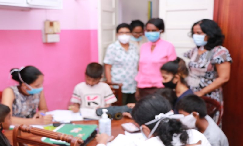 Financial aid for medical care to children  from the PF