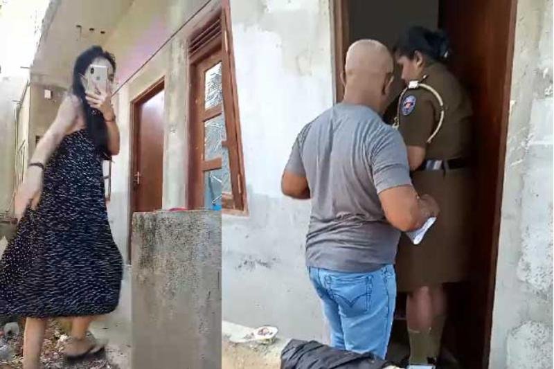 Chinese woman arrested for assaulting Police Officers  