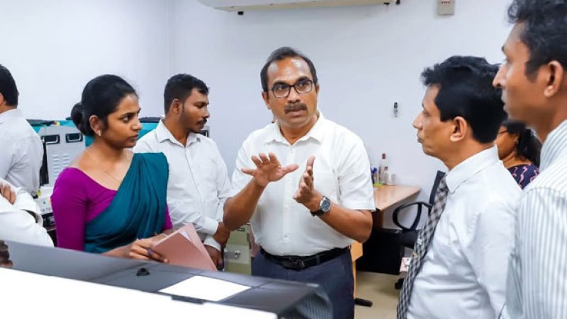 Bimal Ratnayake orders service upgrades at Werahera DMT