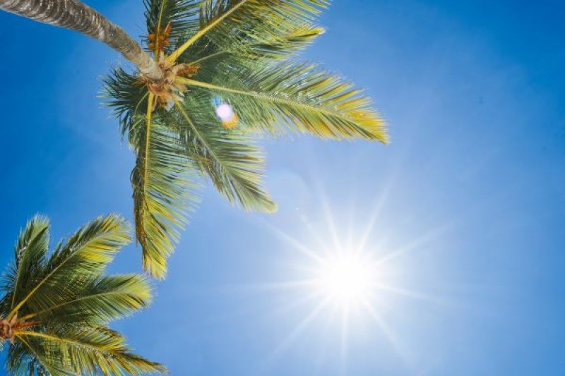  Sun is going to be directly over the island