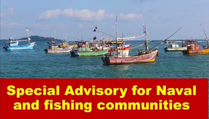Special  advisory  for Naval , fishing  communities