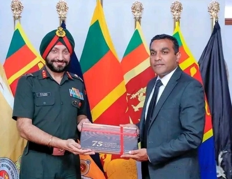 Indian Defence Dialogue team call  State Minister Tennakoon