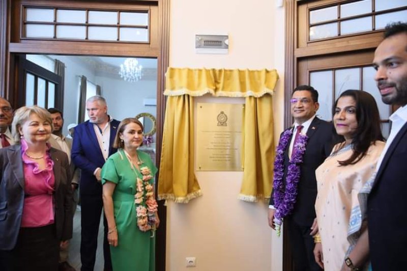 Foreign Minister declared open SL  Embassy in Buchares