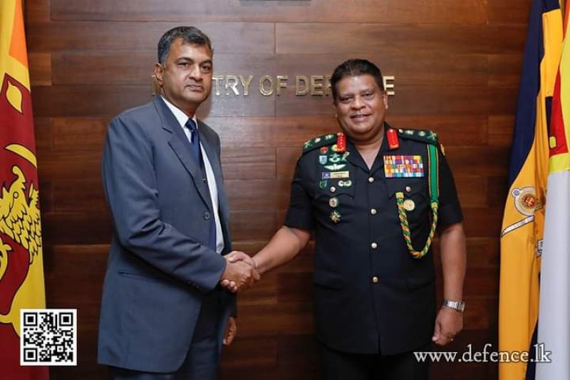 CDS, Tri Forces Commanders,Acting IGP met Defence Secretary