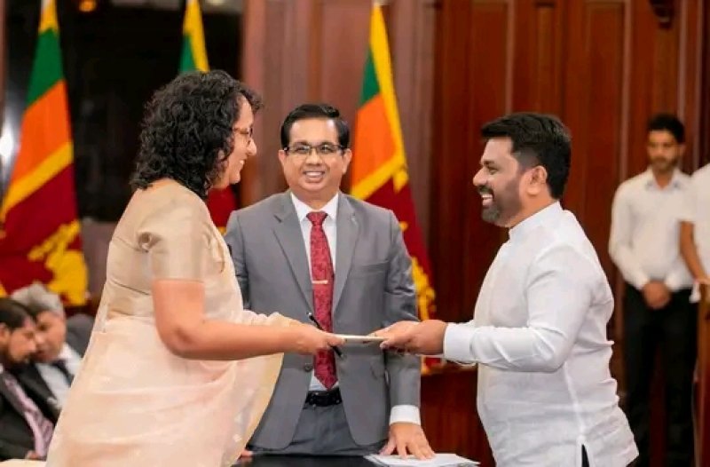Dr. Harini Amarasuriya Sworn in as Prime Minister of SL