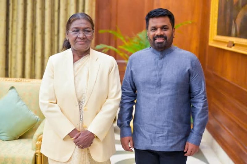 Discussions held between Indian and Sri Lankan Presidents