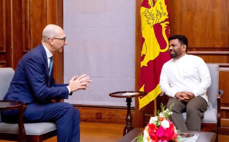 President Dissanayake Meets Italian Ambassador