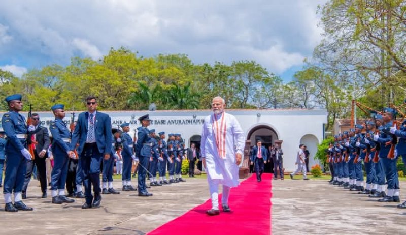 Indian PM Successfully Concludes State Visit to Sri Lanka