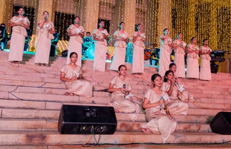 Vesak celebrations at the Prez Office premises commenced