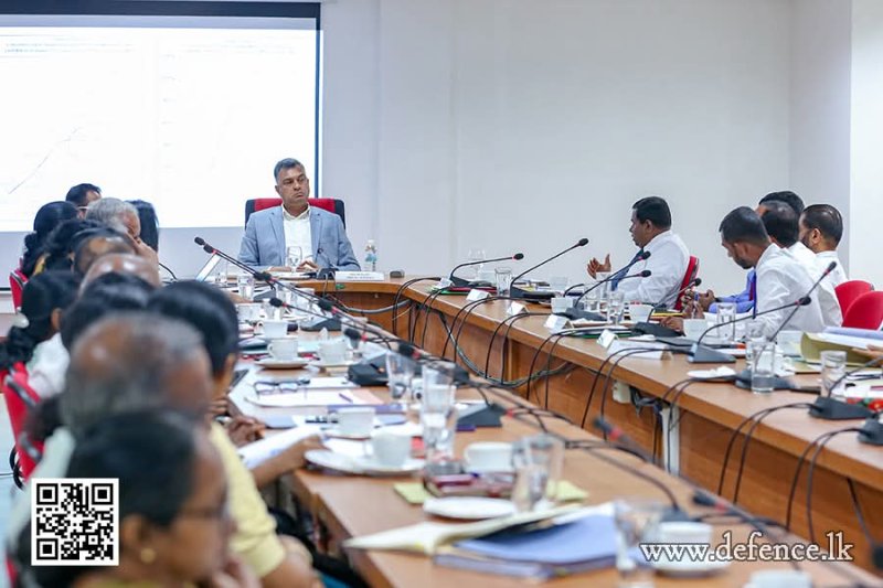 High-level meeting held at the Disaster Management centre