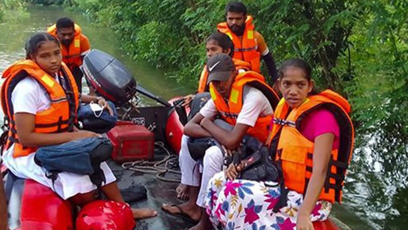 Boat transport provided for A/L students in Galle and Matara