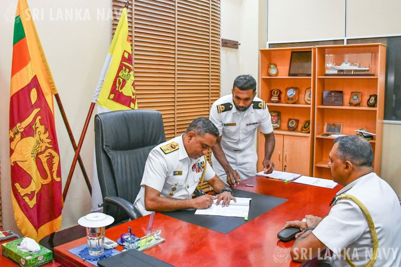 Rear Admiral Wijewardana takes helm as Chief Hydrographer 