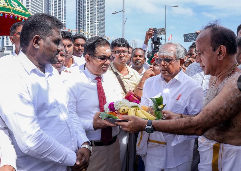 Colombo Annual Vel Festival held this afternoon 
