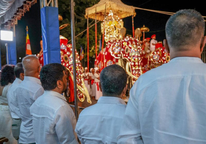 President joins to witness historic Dalada Perahera