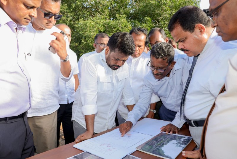 President reviews proposed Anuradhapura sacred area development project