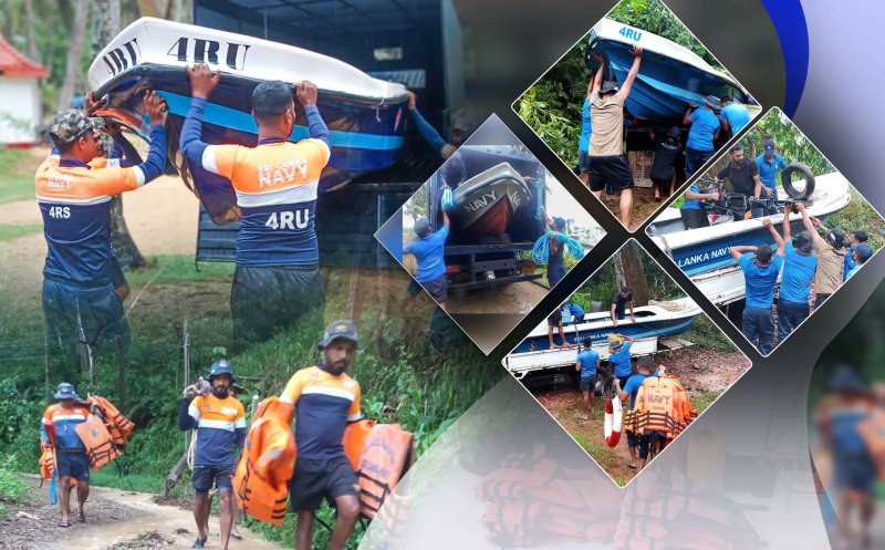 Navy deploys relief teams on flood affected areas