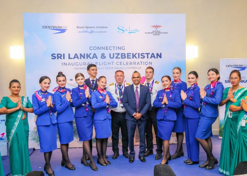 Centrum Air launches Tashkent&ndash;Mattala flights