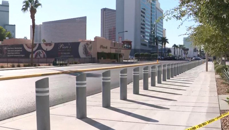 Explosive device damages restaurant near Las Vegas Strip