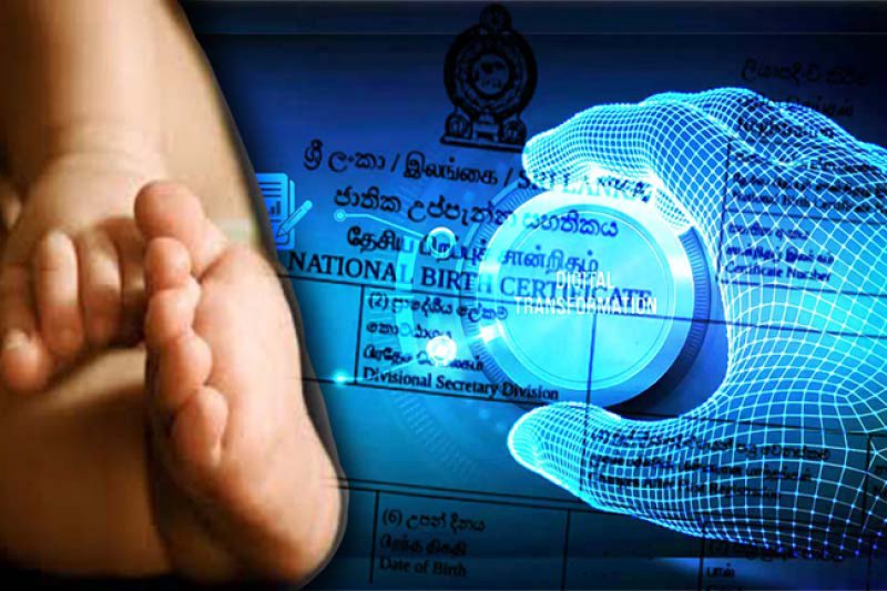 Sri Lanka unveiled its first digital birth certificate