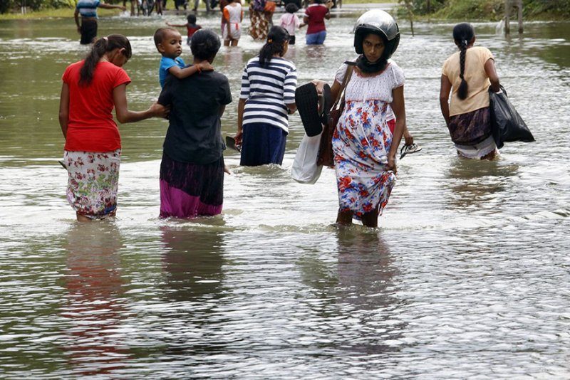 Adverse Weather Affects Over 400,000 in Sri Lanka