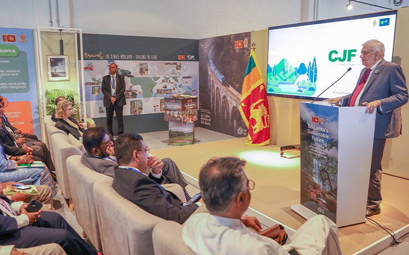 President Wickremesinghe presents &lsquo;Climate Justice Forum&rsquo;