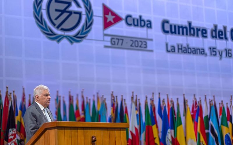President Wickremesinghe Addresses G77 &amp;China Summit in cuba