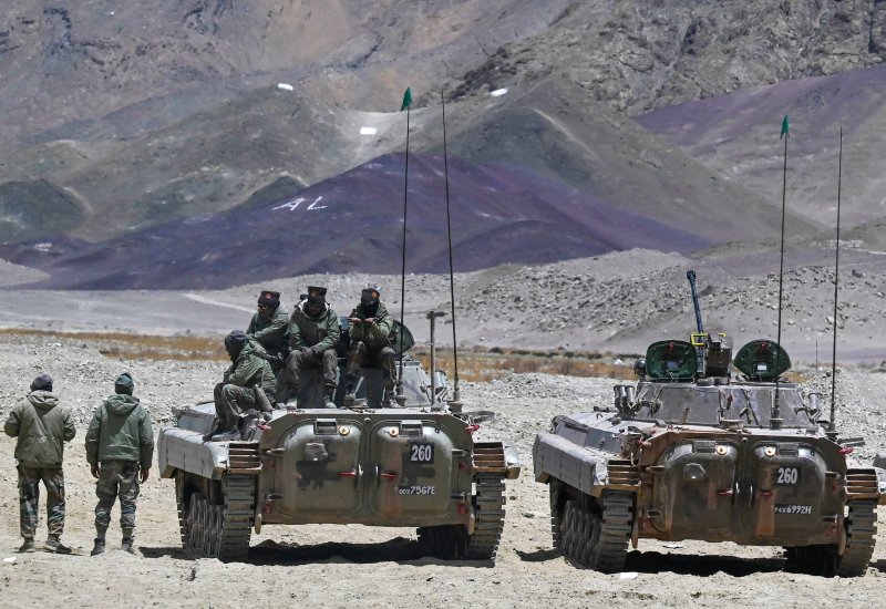 Indian Military Tank Sinks Near China Border