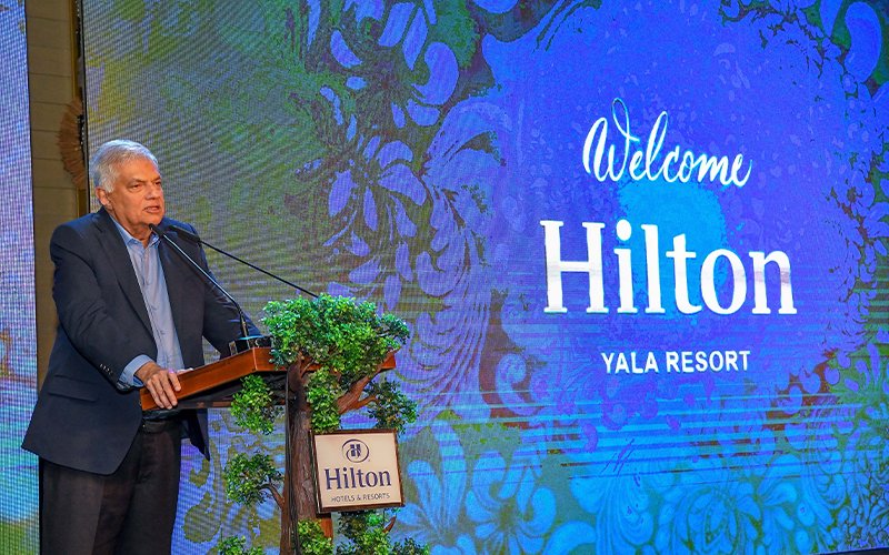 President Wickremesinghe Inaugurates Hilton Yala Resort