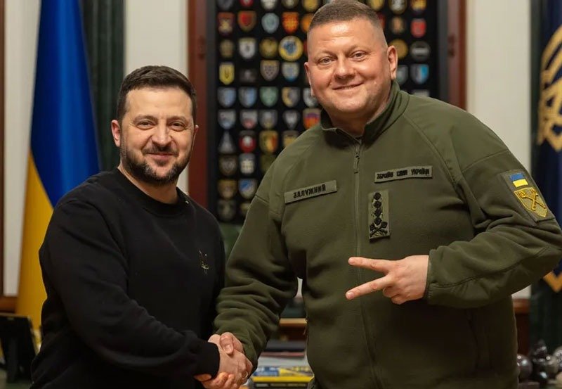Zelensky sacks Ukraine's commander-in-chief Valerii Zaluzhny