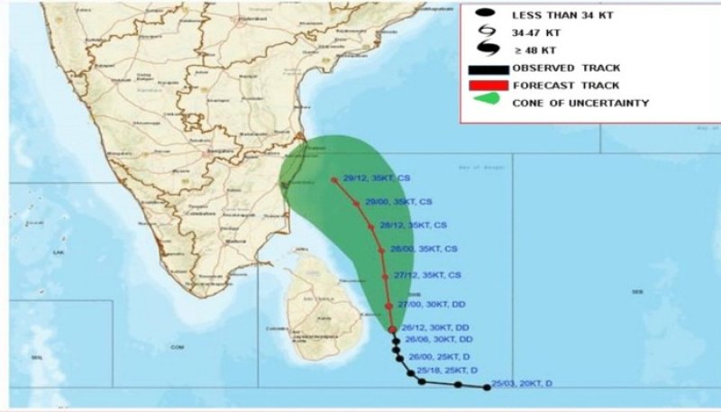 Heavy showers above 150 mm are likely at some districts