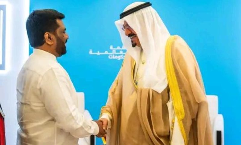 President Dissanayake Meets Kuwaiti Prime Minister 