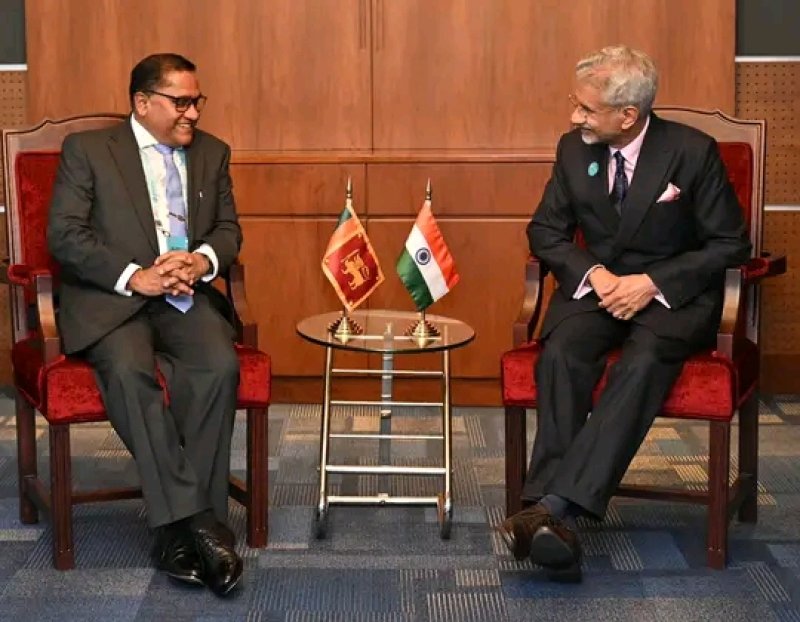 Jaishankar Holds Meeting with SL 's Foreign Minister
