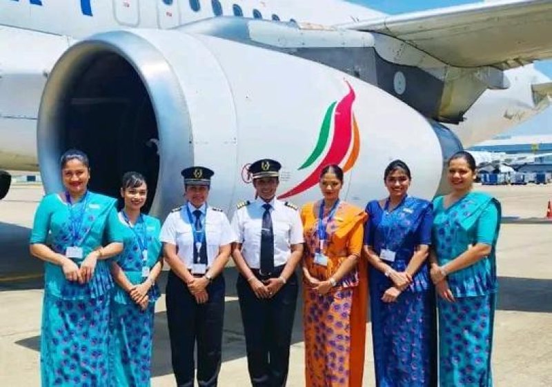 SriLankan Airlines operates Women's Day with All-Female Crew
