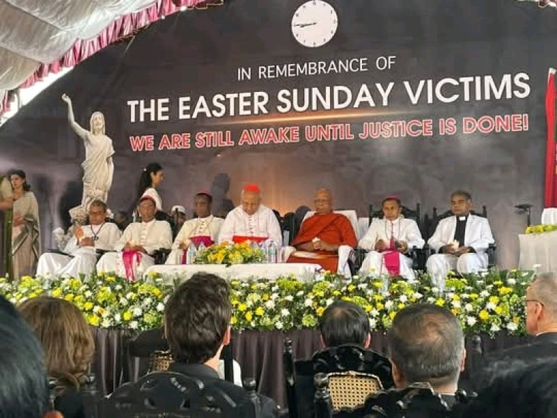 Commemorative events held to marks the Easter attacks