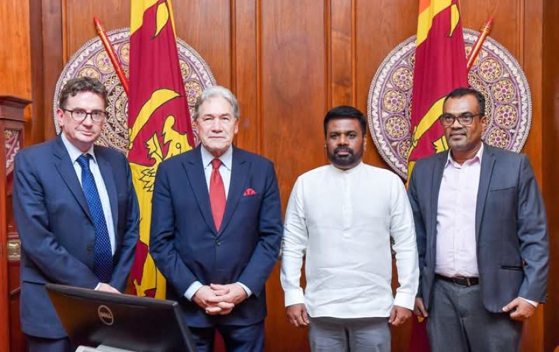 President meets with New Zealand deputy Prime Minister