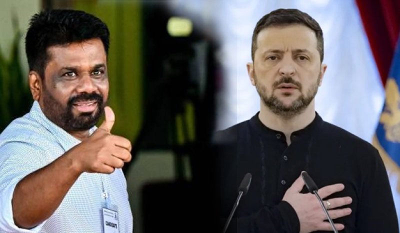Zelenskyy thanks Sri Lankan President Anura Kumara