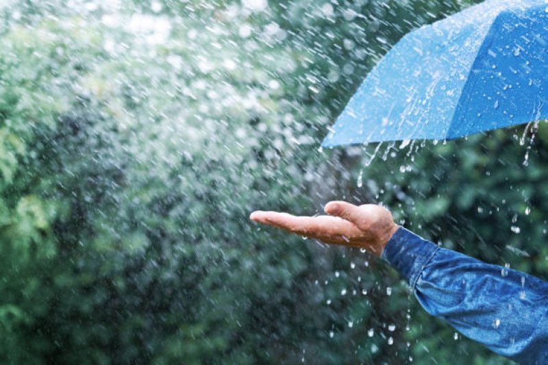 Several spells of showers will occur in some districts
