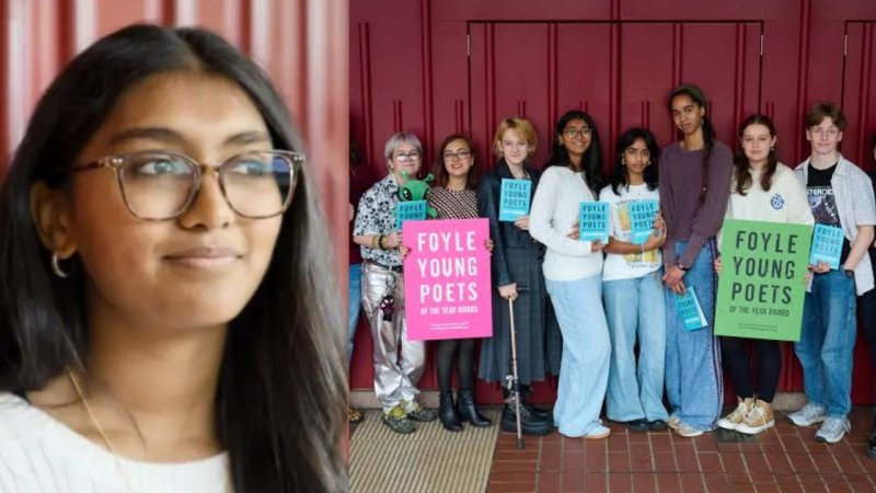 Sri Lankan teen beats thousands of entrants with her poetry