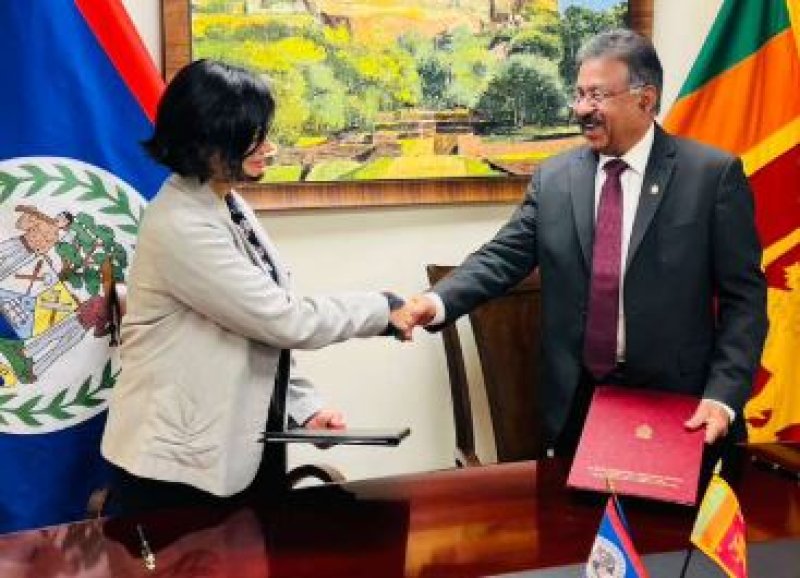 Sri Lanka and Belize establish diplomatic relations