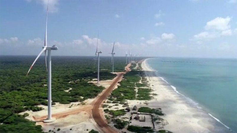 Mannar Civil Groups continue protest over wind farms