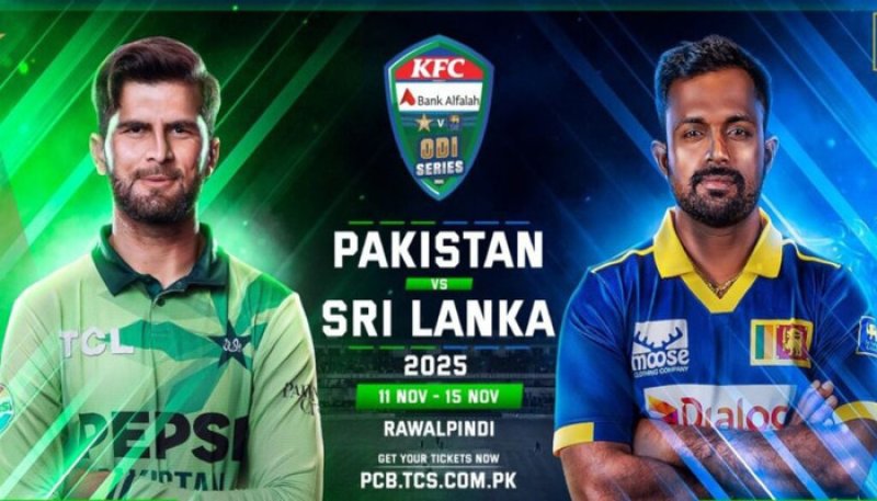 SL  to Face Pakistan in Opening ODI Today in Rawalpindi