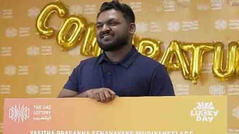 Sri Lankan wins massive Dh100 million jackpot in UAE lottery