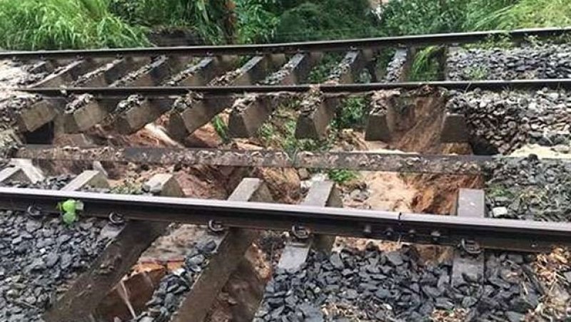 Upcountry night mail trains shortened due to adverse weather
