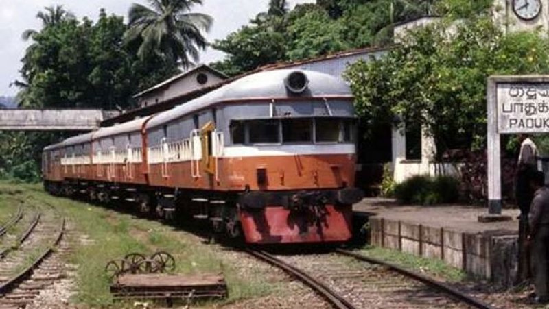 Temporary train restrictions on Kelani Valley line