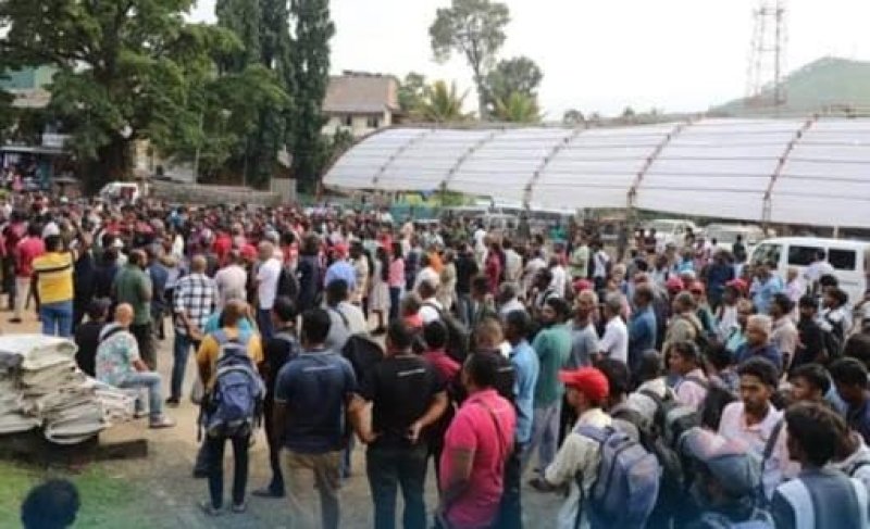 826 Volunteers from Matara Arrive in Badulla 