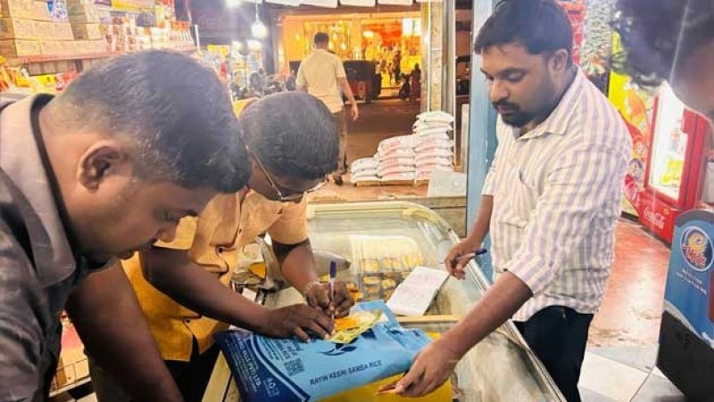 Special rice raids conducted in Mahawa to curb overpricing