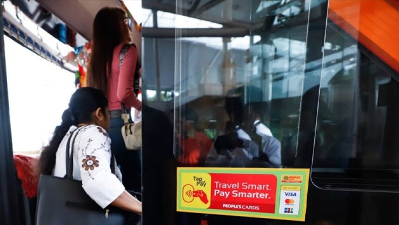 Passengers can now pay bus fares digitally